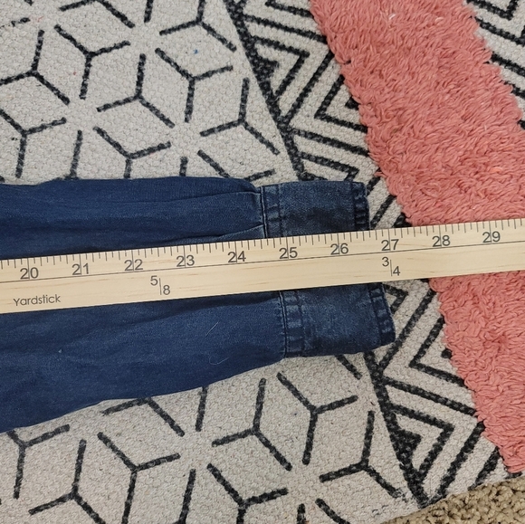 Sundance Larkes Tune Chambray Long Sleeve Button Up, sz Medium - Picture 10 of 10